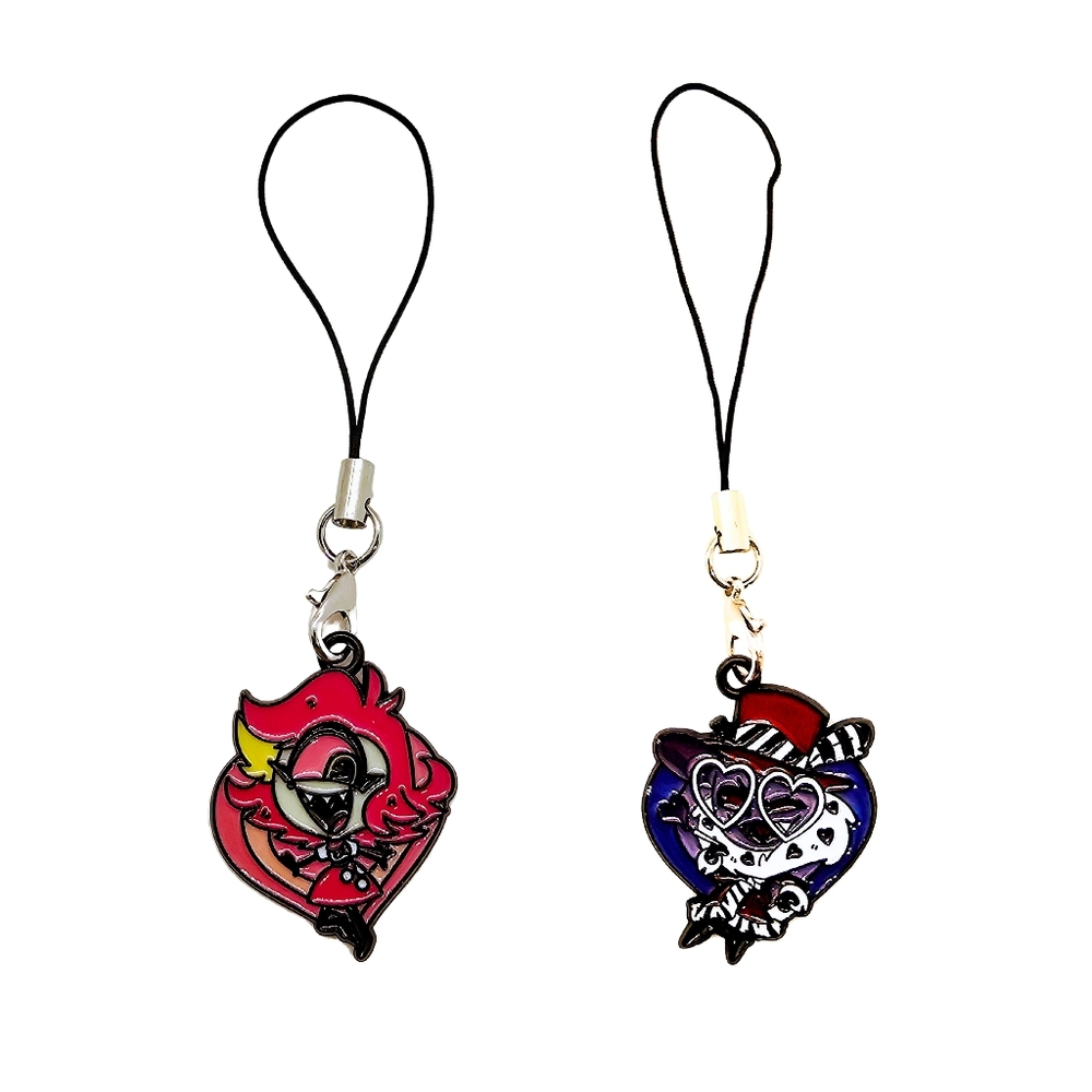 Hazbin Hotel Phone Charms! Choose your Character! Alastor Angel Dust Husk etc - Picture 6 of 11